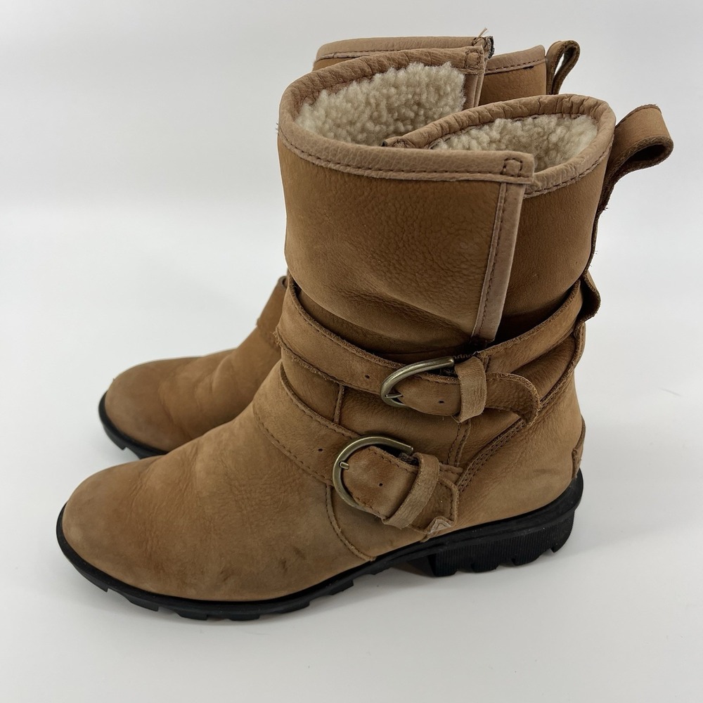 Tan Leather Women's Boots